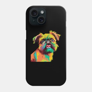 Brussels Griffon Pop Art - Dog Lover Gifts Phone Case