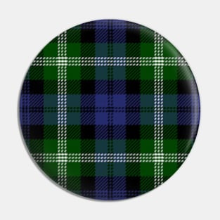 Clan Baillie Tartan Pin