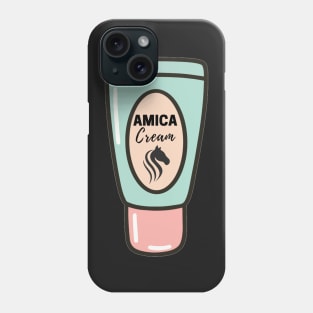 AMICA cream Phone Case