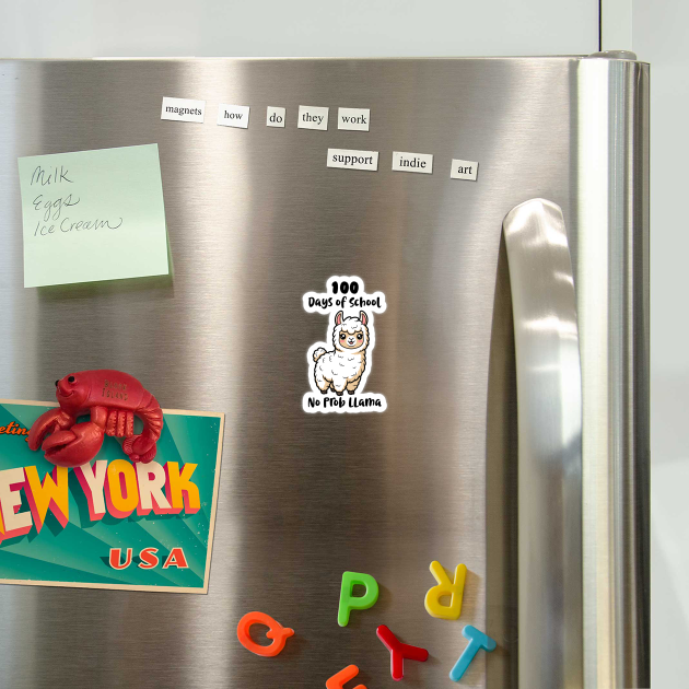 Cute Llama 100 Days of School by enrynz