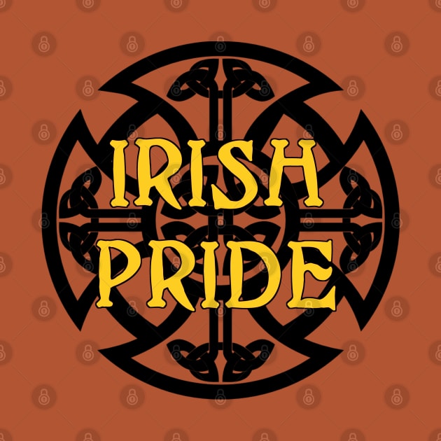 Irish Pride - Celtic Shield by D_AUGUST_ART_53