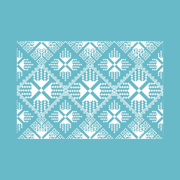 sweet blue by noke pattern