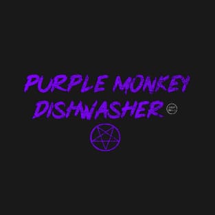 Purple Monkey Dishwasher T-Shirt