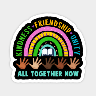 Kindness Friendship Unity All Together Now Summer Reading Magnet