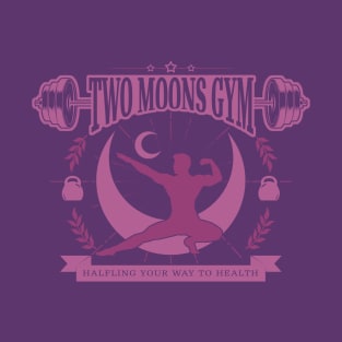 Big Moon Little Moon Gym - Pink T-Shirt