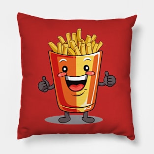 kawaii french fries T-Shirt cute potatofood Pillow