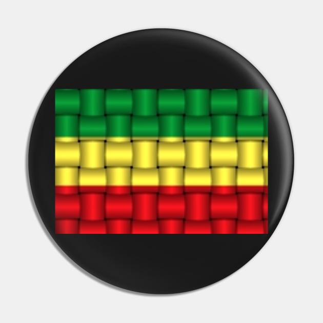 Rastafarian Clothing Pin by Abelfashion