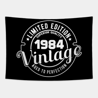 1984 VINTAGE - 37Th BIRTHDAY GIFT Tapestry