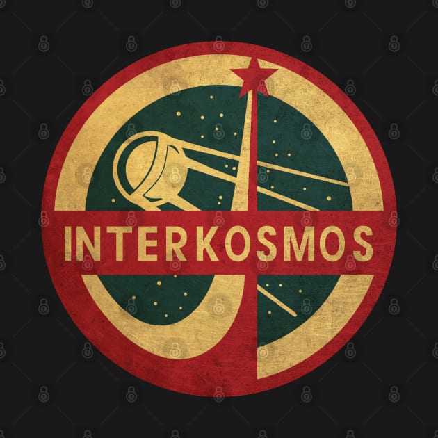 Vintage Interkosmos Sputnik Satellite by Beltschazar