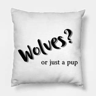 Wolves? Pillow