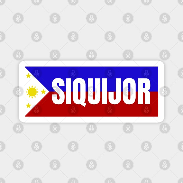 Province of Siquijor in Philippines Flag Magnet by aybe7elf