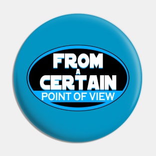 From a Certain Point of View - NJO Inspired Pin