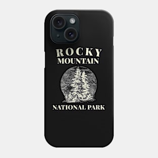 Rocky Mountain National Park Vintage Phone Case