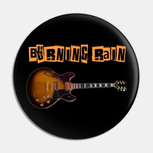 BURNING RAIN BAND Pin