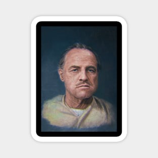 portrait marlon brando Magnet