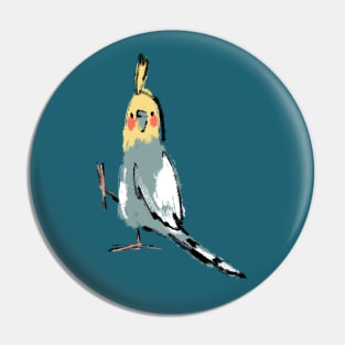 Cockatiel Pin