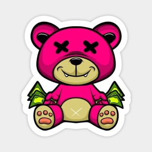 Cash Teddy Magnet