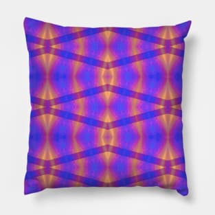 Psychedelic Geometric Pattern 2 Pillow