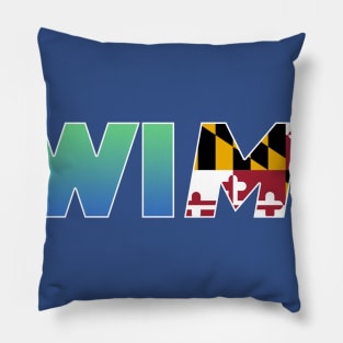 Swim Maryland Pillow