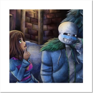 Cross!sans Poster for Sale by RosieVampire