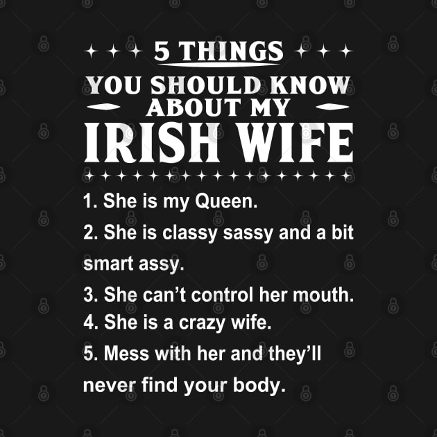 5 Things Irish Wife by Dorothy Frost Art