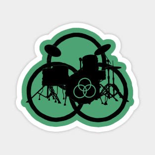 Drums Bonzo Moby Drummer Drumset Drumkit Symbol Gifts For Drummers Magnet