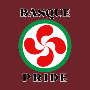 Basque Pride - Lauburu The Basque Cross T-Shirt