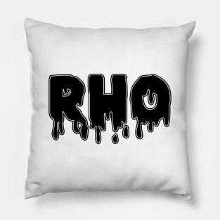 Drippy Rho Pillow