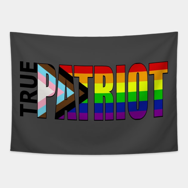 True Patriot Tapestry by strangemenagerie