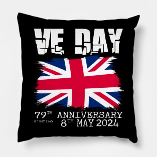 79 Years of Freedom: Remembering VE Day Pillow