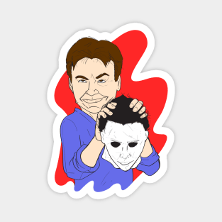 Michael Myers Unmasked Magnet