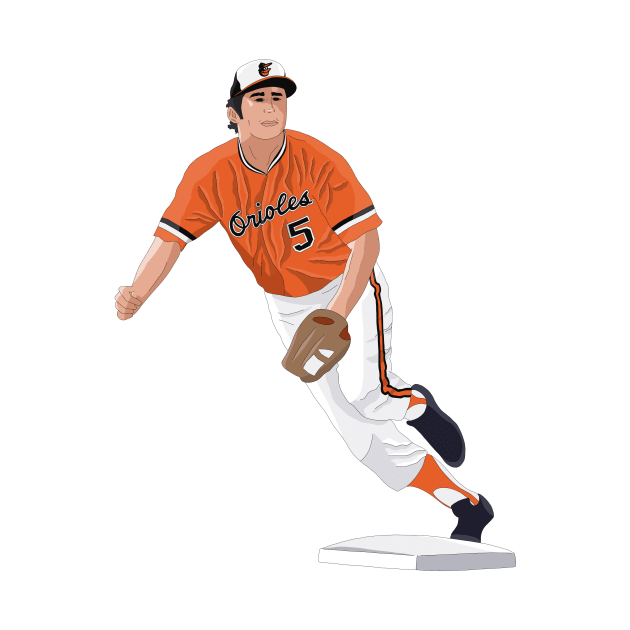 Brooks Robinson Art by mnaperdraws