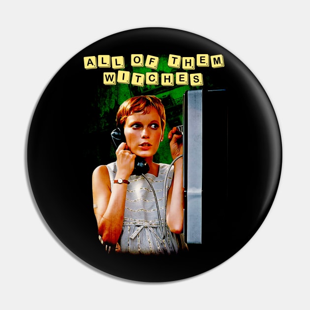 Rosemary's Baby Design Pin by HellwoodOutfitters