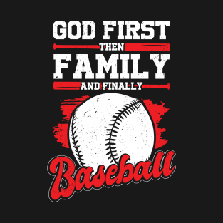 Baseball Season Sport Game Player Gift T-Shirt