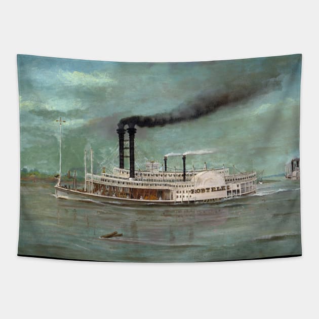 Steamboat Robert E Lee Tapestry by warishellstore