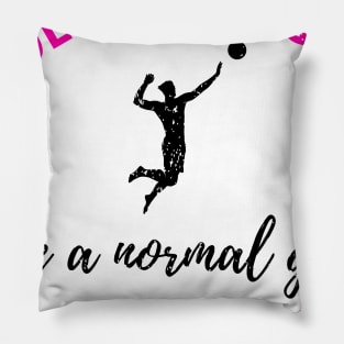 Volleyball Sport Team Play Gift Pillow