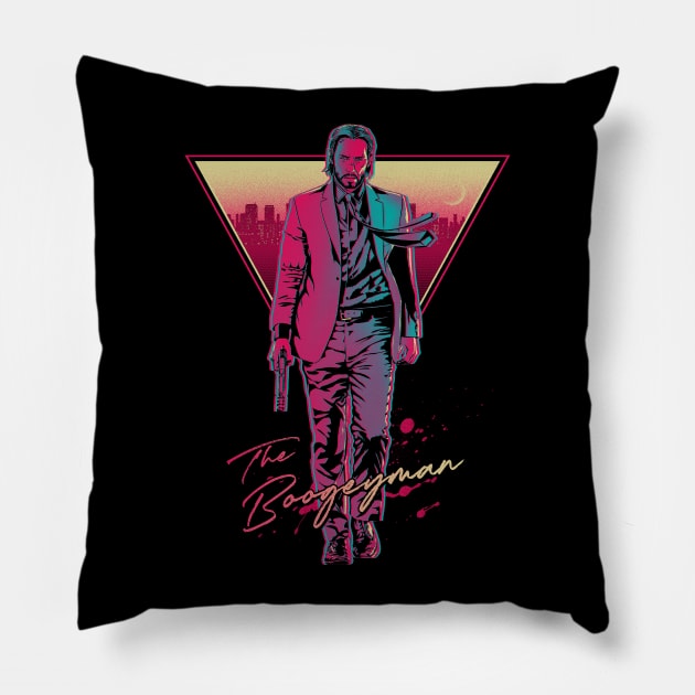 The Boogeyman Pillow by ddjvigo