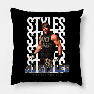 Wrestle Star aj styles Pillow