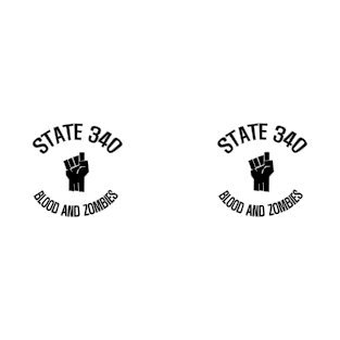 state 340 (blood and zombies) mug T-Shirt