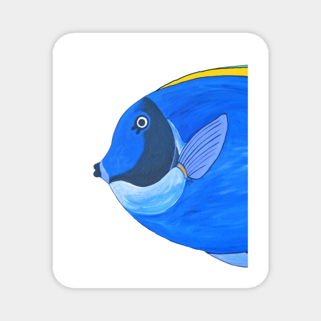 tropical fish II Magnet by terezadelpilar