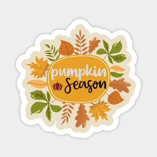 Pumpkin Season  t shirt design Magnet