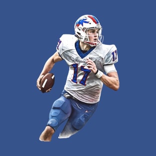 Josh Allen Watercolor - Original Artwork T-Shirt