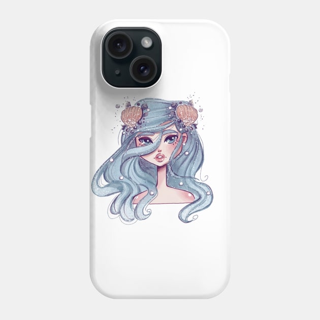 Magic Girl Mermaid Phone Case by Alina.soul.notes