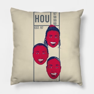 Hou Big 3 T-shirt Pillow