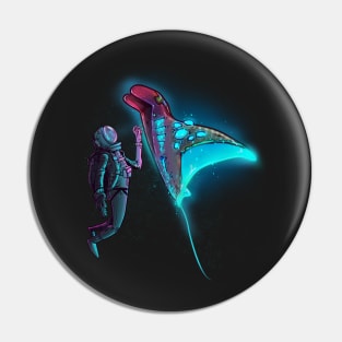 Sea space Pin