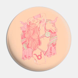 Lpink Taurus Beauty Pin