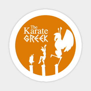 The Karate Greek Magnet