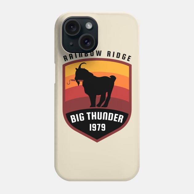 Mountain Range Patch (Thunder) Phone Case by theSteele