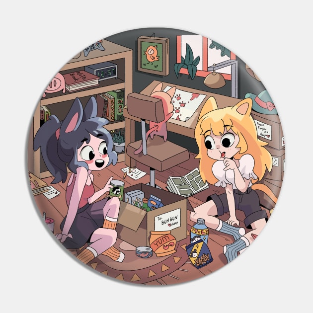 Snack and Pack Pin by StickyAndSleepy