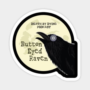 Button-Eyed Raven Magnet